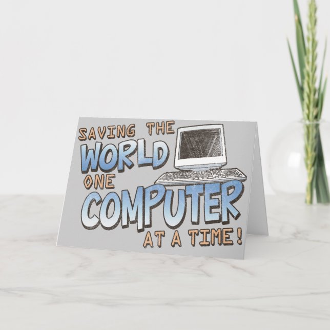 Rett der Welt Karte (Vorderseite)