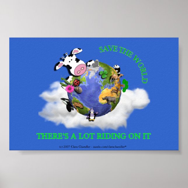 Rett der Welt Poster (Vorne)