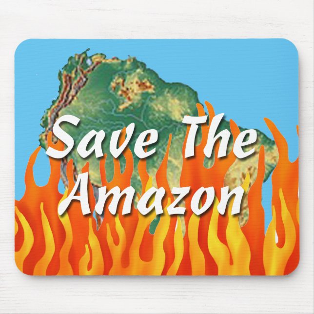 Rett des Amazonas Mousepad (Vorne)