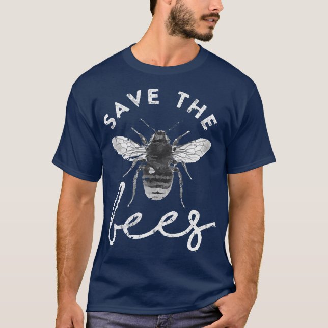 Rett des Bienenschutzangebots T-Shirt (Vorderseite)