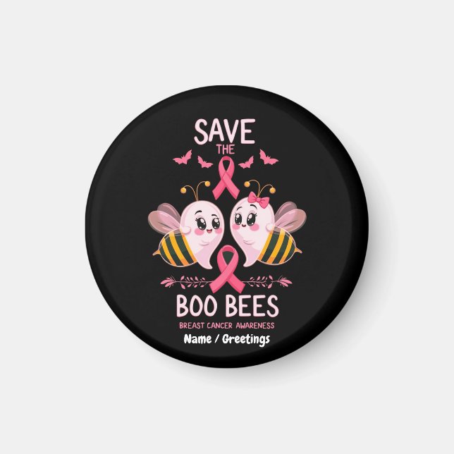 Rett des Brustkrebs der Boobienen - FrauenHallowee Magnet (Vorne)