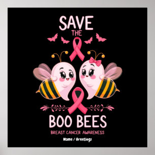 Rett des Brustkrebs der Boobienen - FrauenHallowee Poster