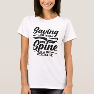 Rett des Chiropraktikers der Spine T-Shirt