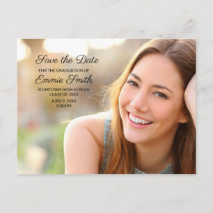 Rett des Datums des benutzerdefinierten Abschlusse Postkarte