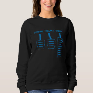 Rett des Handsteuerungs-Übertragungsdiagramms R Sweatshirt