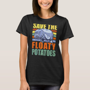 Rett des Kartoffelmanatee Chubby Mermaid Du T-Shirt