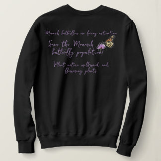Rett des Monarchschmetterlings Sweatshirt