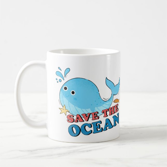 Rett des Ozeans Kaffeetasse (Links)
