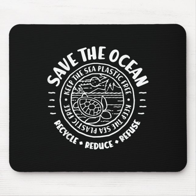 Rett des Ozeans, Umweltschutz, Scuba di Mousepad (Vorne)