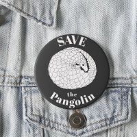 Rett des Pangolin-Slogan für seltene gefährdete Ti