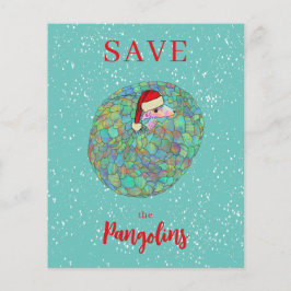 Rett des Pangolins Slogan Personalisierten Haushal