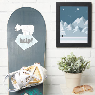 Rett des Polarbären Aufkleber