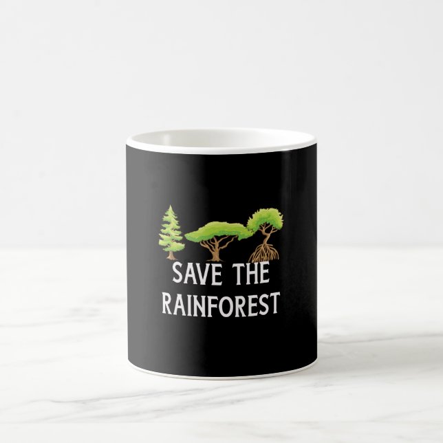 Rett des Regenwaldes Kaffeetasse (Mittel)