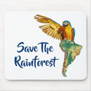 Rett des Regenwaldes Mousepad
