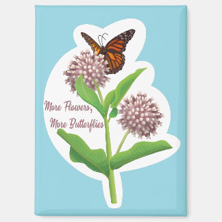 Rett des Schmetterlingsmonarchen Butterfly Magnet