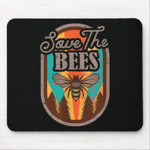Rett des Umweltschutzes für Bienen _ Mousepad