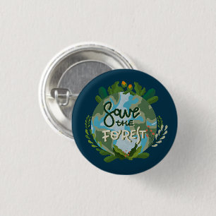 Rett des Waldes Button