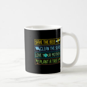 Rett die Bienen die Liebe des Meeres reinigen dein Kaffeetasse