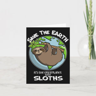 Rett die Erde Es ist der einzige Planet mit Sloths Karte