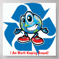 Rett die Erde, indem du Recycle!