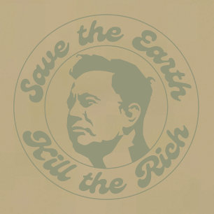 Rett die Erde, töte die Reichen T-Shirt