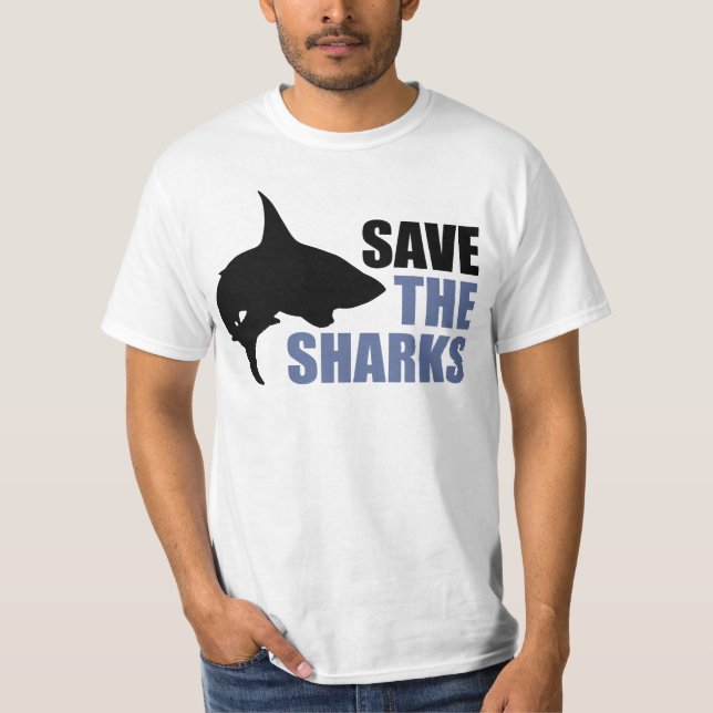 Rett die Haie, Rett das Fins-Aktivist-Shirt T-Shirt (Vorderseite)