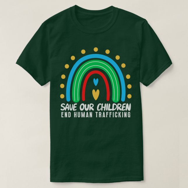 Rett die Kinder 16 T-Shirt (Design vorne)