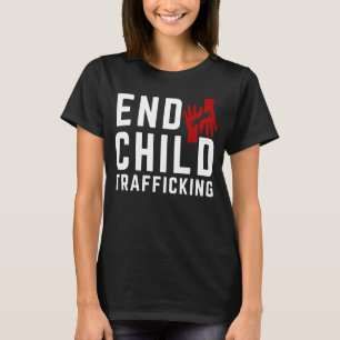 Rett die Kinder, um den Kinderhandel zu beenden, u T-Shirt