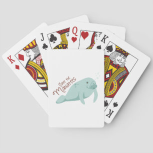 Rett die Manateure Spielkarten
