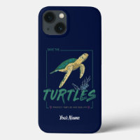 Rett die Schildkröten für Mädchen, die nur Lieben