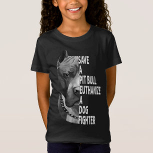 Rett einen Pitbull Euthanize Ein Hundekämpfer Funn T-Shirt