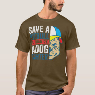 Rett einen Pitbull Euthanize einen Hundekämpfer, H T-Shirt