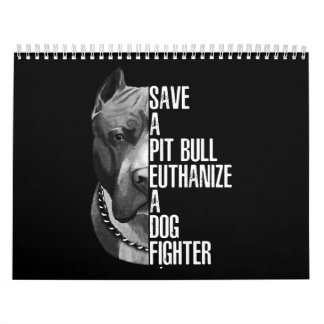 Rett einen Pitbull euthanize einen Hundekämpfer Kalender