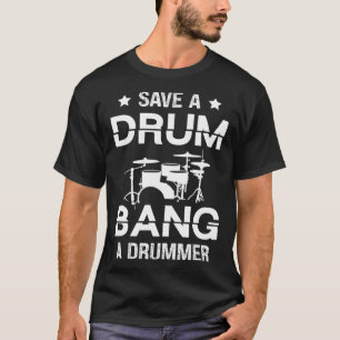 Rett einen Schlagzeuger Drummer Drummer T-Shirt