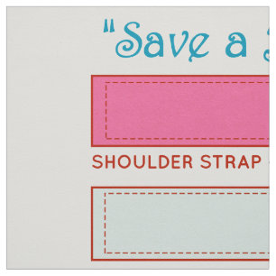 Rett eines Beutel~Rettete Unser Planet~Cut&Sew Bub Stoff