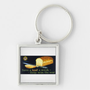 Rett eines Loaf a Week ~ Hilfe gewinnen Krieg Schlüsselanhänger