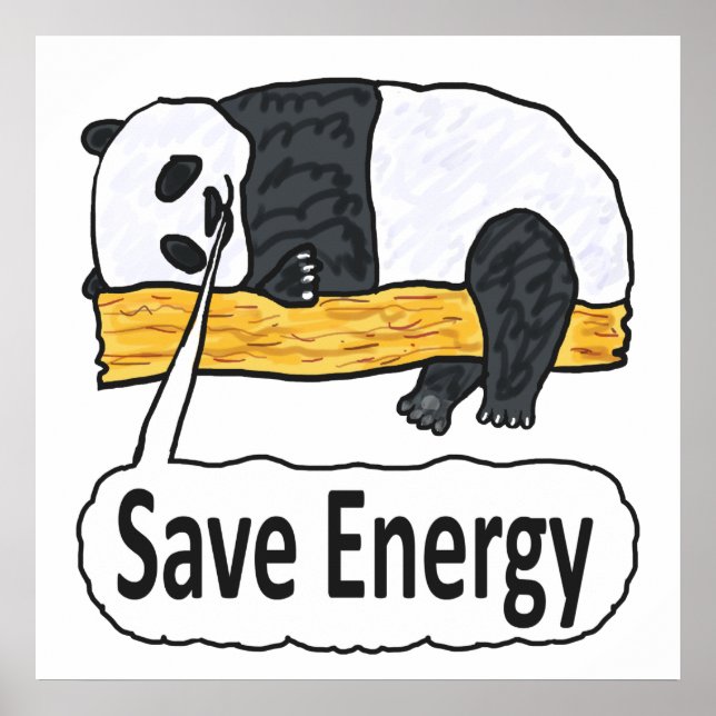 Rett Energy Panda Poster (Vorne)