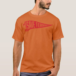 Rett Ferris Pennant Red T-Shirt