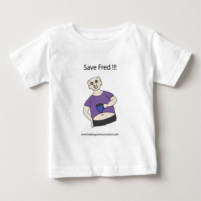 Rett Fred Baby T-shirt (Vorderseite)