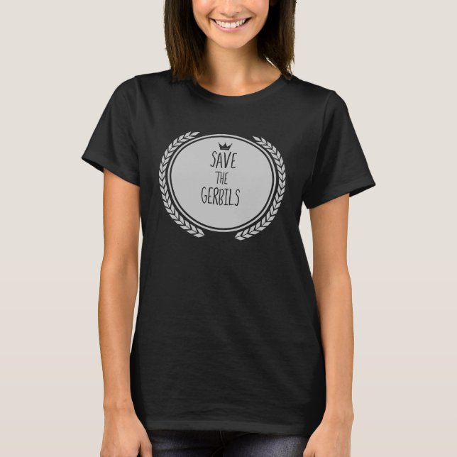 Rett GERBILS Animal GERBIL T-Shirt (Vorderseite)