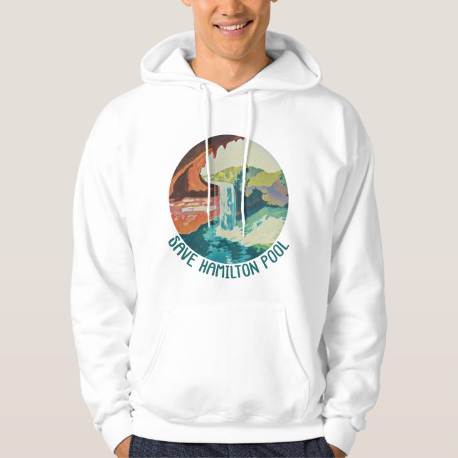 Rett Hamilton Pool Hoodie (Vorderseite)