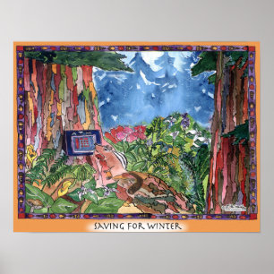 Rett im Winter Poster