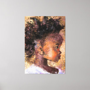 Rett Kids Canvas Print Peace - Art Painting Leinwanddruck