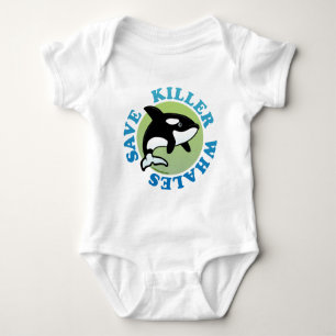 Rett Killer Whales Baby Strampler