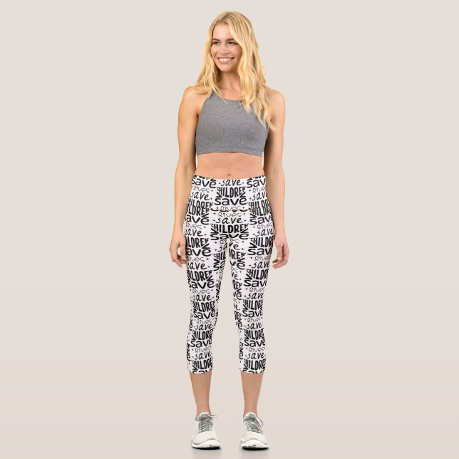 Rett Kinder, Rett Leben Capri Leggings (Vorderseite)
