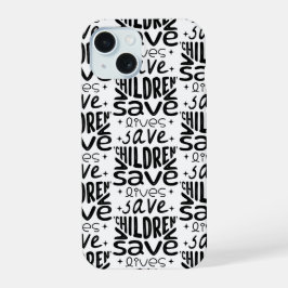Rett Kinder, Rett Leben iPhone 15 Hülle