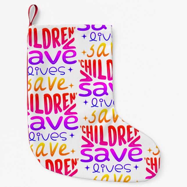 Rett Kinder, Rett Leben Kleiner Weihnachtsstrumpf (Vorderseite)