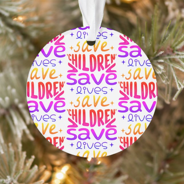 Rett Kinder, Rett Leben Ornament (Baum)