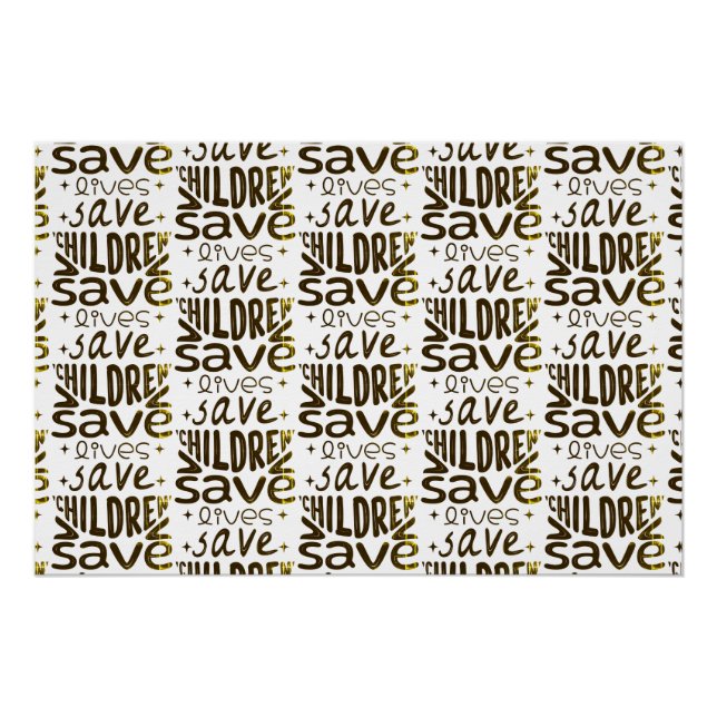 Rett Kinder, Rett Leben Poster (Vorderseite)