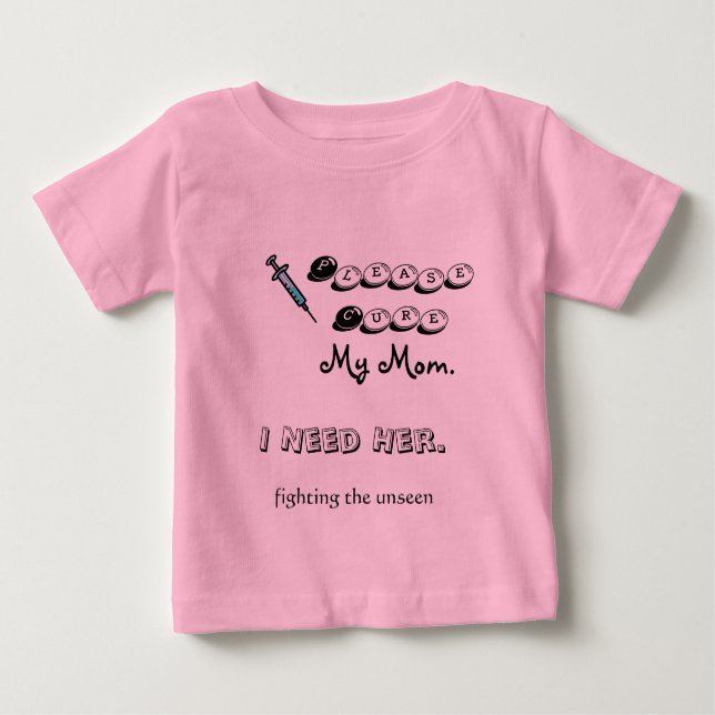 rett meiner Mutter Baby T-shirt (Vorderseite)